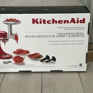 KitchenAid Metal Food Grinder Attachment